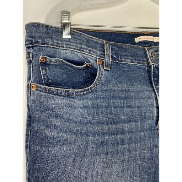 Levis Women’s 415 Relaxed Bootcut Denim Jeans Medium Wash 33 - Picture 2 of 8